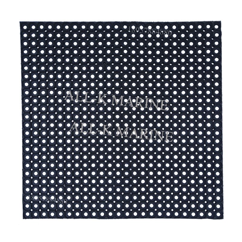 甲板用ゴムマット 1m×1m 厚さ16mm 防滑排水 船舶用品