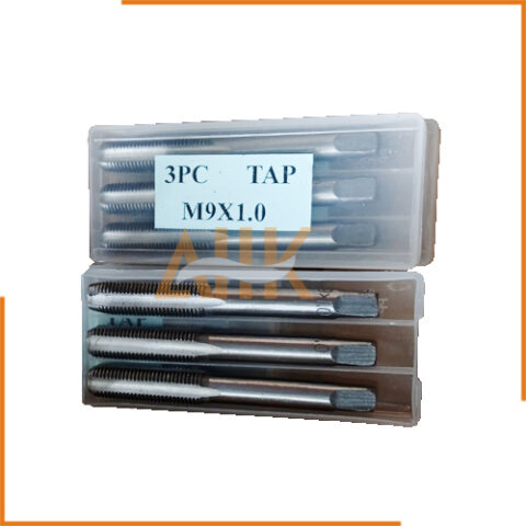 Metric Fine Thread Hand Taps 3’s/Set Carbon Steel or High Speed Steel ...