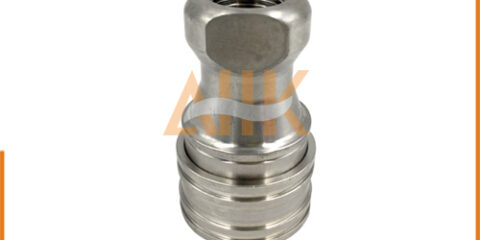 Double End Shut Off Coupler S.S.