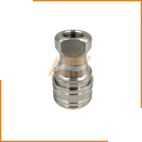 Double End Shut Off Coupler S.S.