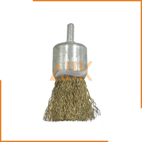 Pencil Brush on Shaft (Crimped)