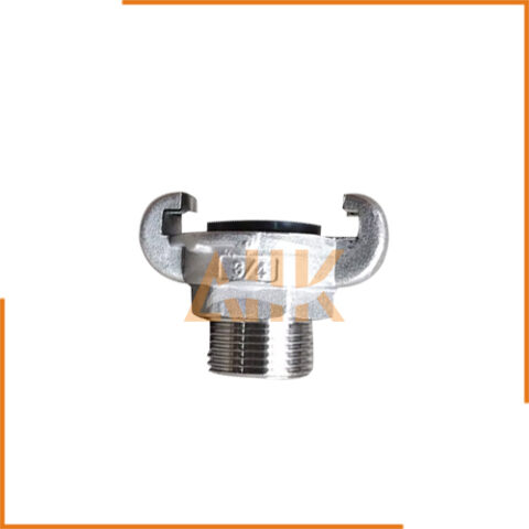 Stainless steel universal joint with external thread