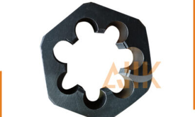 Carbon Steel Hexagon Rethreading Dies Set for Metric and Pipe Threads