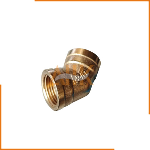 Brass Threaded Elbows, 45°