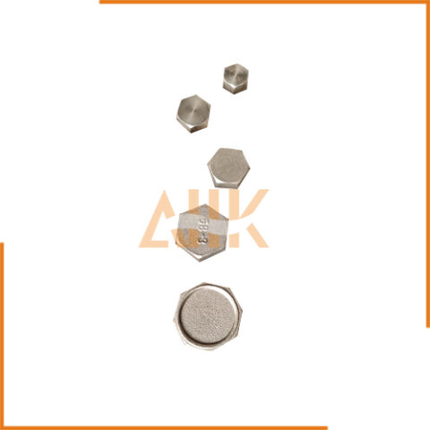 Brass Pipe Fittings Threaded Type（Brass Threaded Caps)